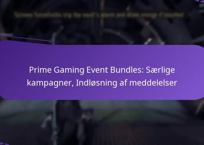 Prime Gaming Event Bundles: Særlige kampagner, Indløsning af meddelelser