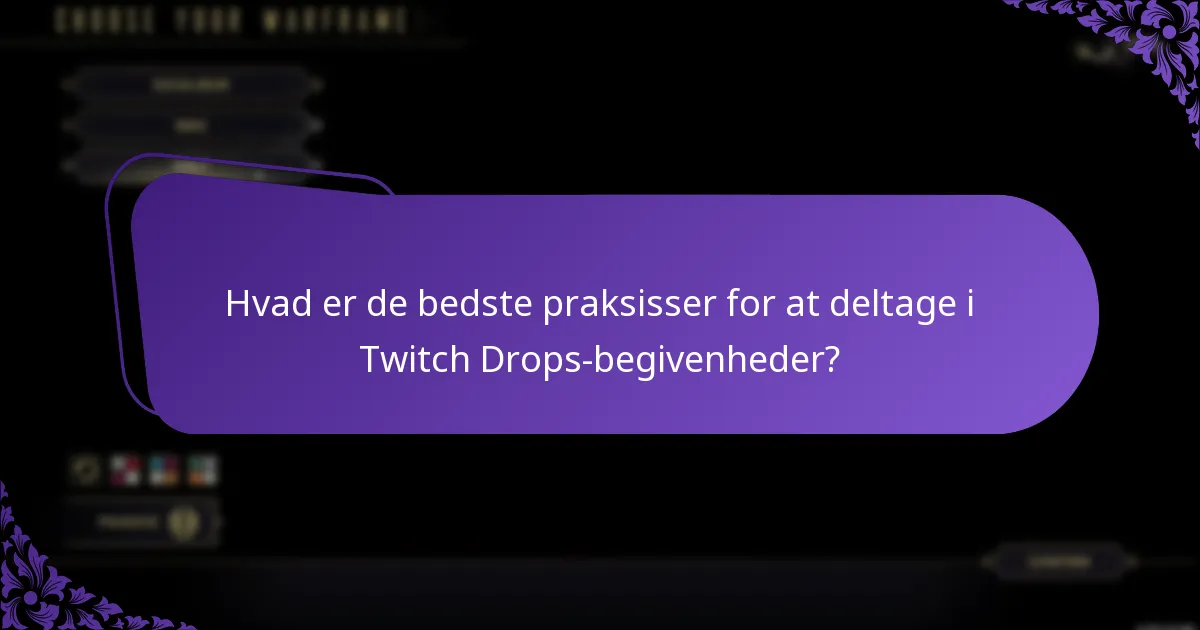 Hvordan linker jeg mine Twitch- og Warframe-konti?