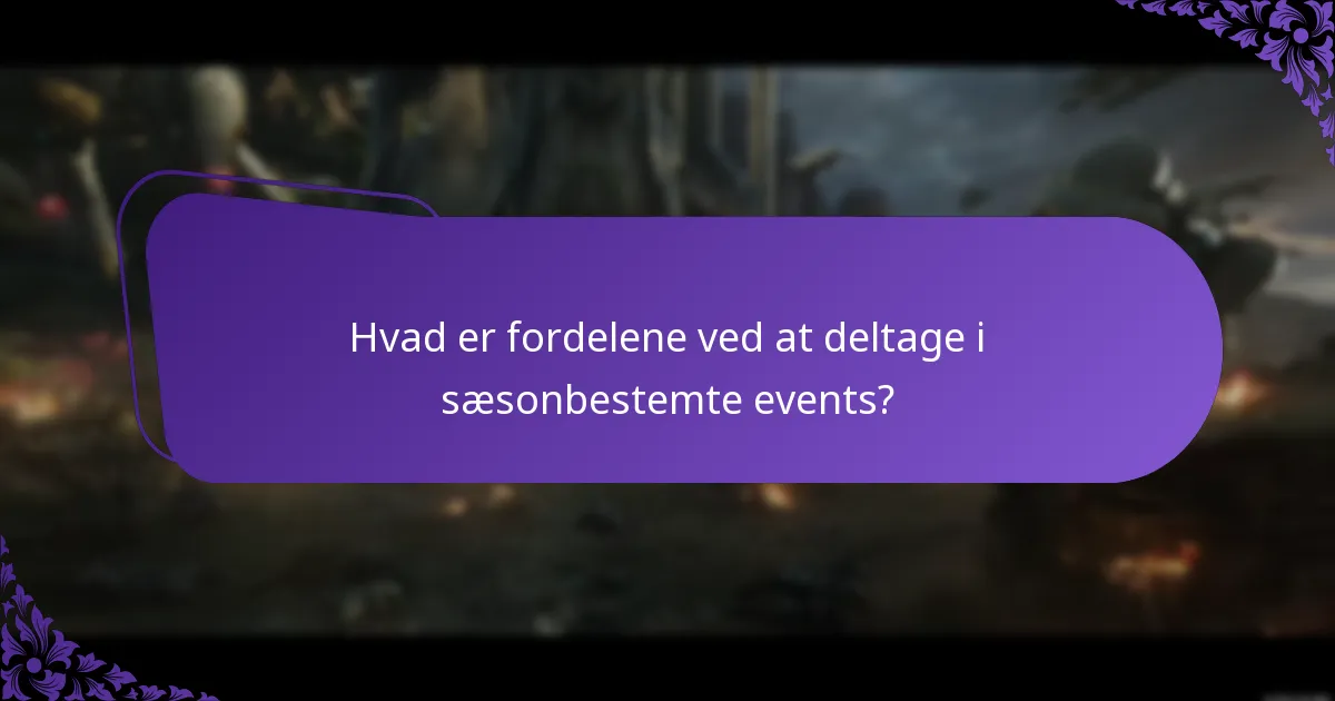 Hvilke eksklusive genstande er tilgængelige under in-game events?