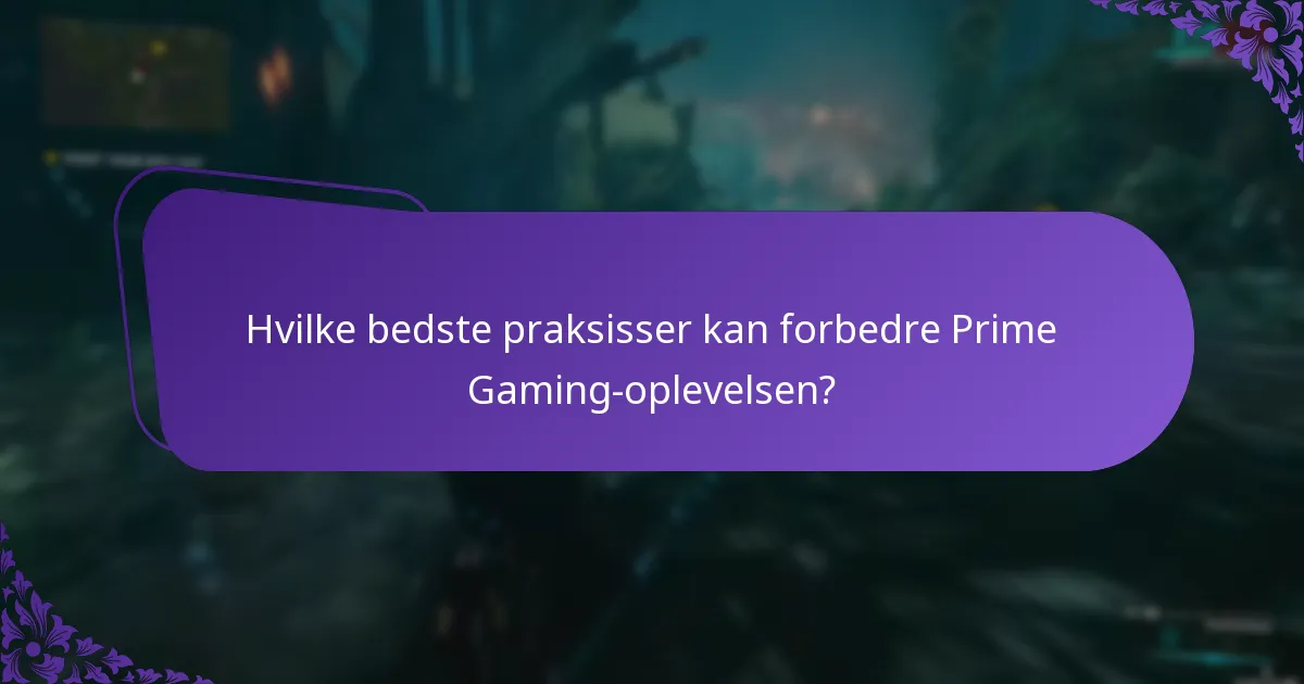 Hvor kan brugere finde supportressourcer til Prime Gaming?
