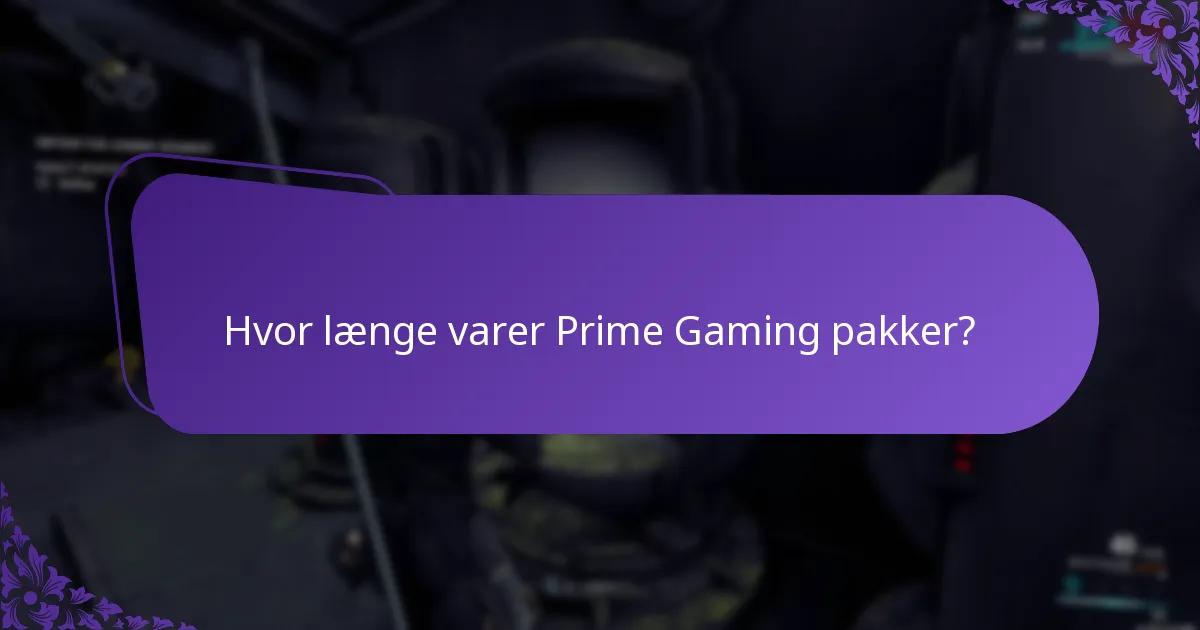 Hvilke typer belønninger er tilgængelige i Prime Gaming pakker?
