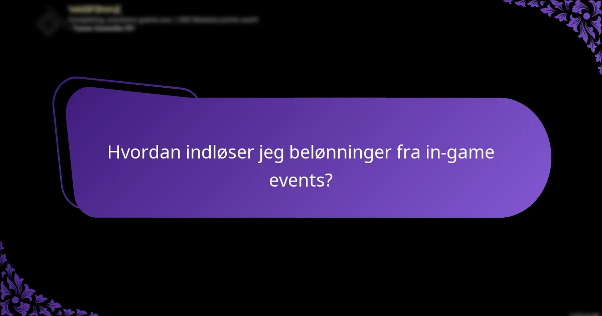 Hvordan påvirker in-game køb eventbelønninger?